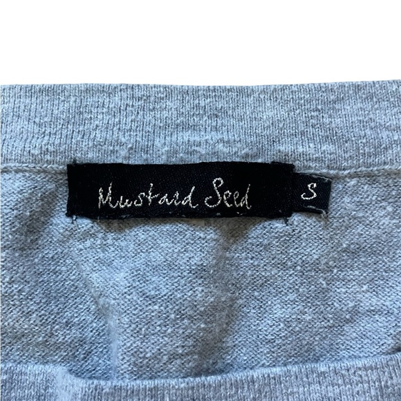 Grey button-detail top - Picture 3 of 3